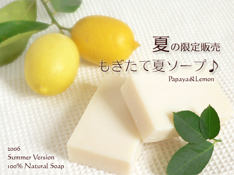 夏季限定/パパイヤ&レモン(p0050)