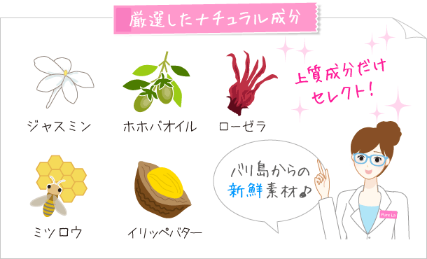 手作り無添加リップクリームの成分