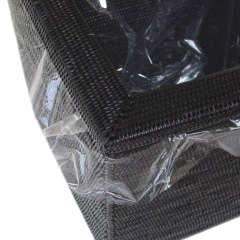 黒アタ製ゴミ箱z0301の写真2