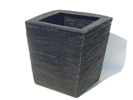 黒アタ製ゴミ箱z0301の拡大画像