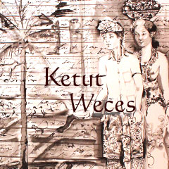 バリ島の有名画家『weces』の画像