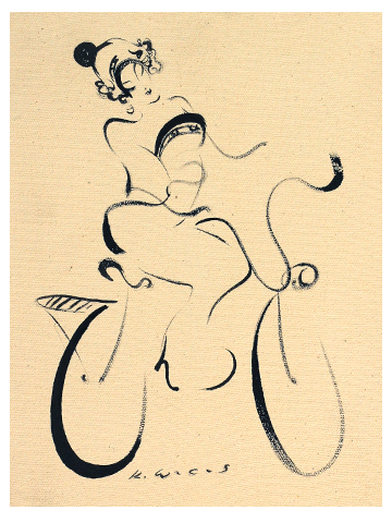 ジャラン・ジャランのバリ絵画の画像