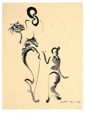 バリ絵画・バリ島ウブドの女性とバリアート | ピュアラバリ