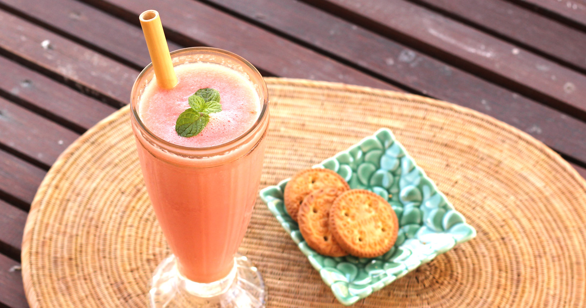 竹ストローの天然素材