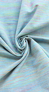 手織りバリイカット・ライトブルーの色画像