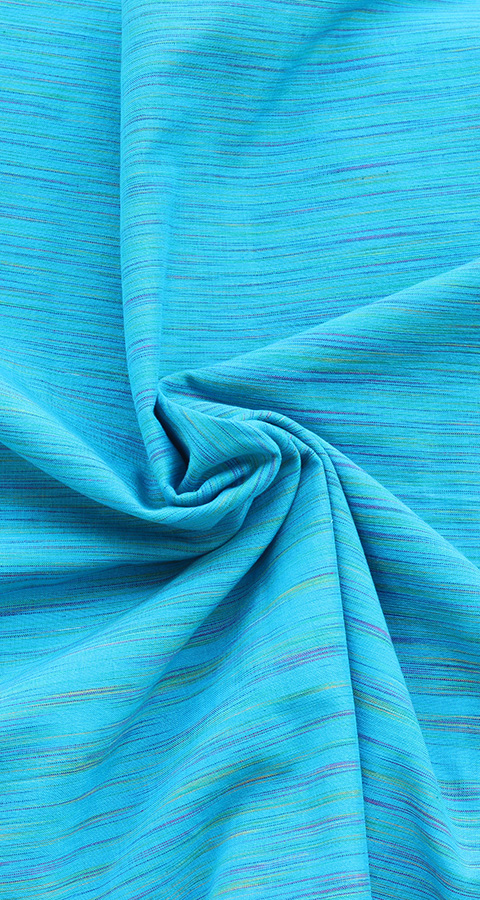 手織りバリイカット・スカイブルーの色画像