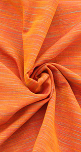 手織りバリイカット・オレンジの色画像