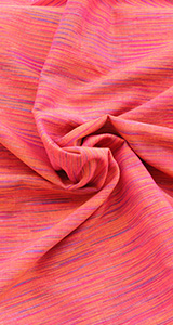 手織りバリイカット・レッドの色画像