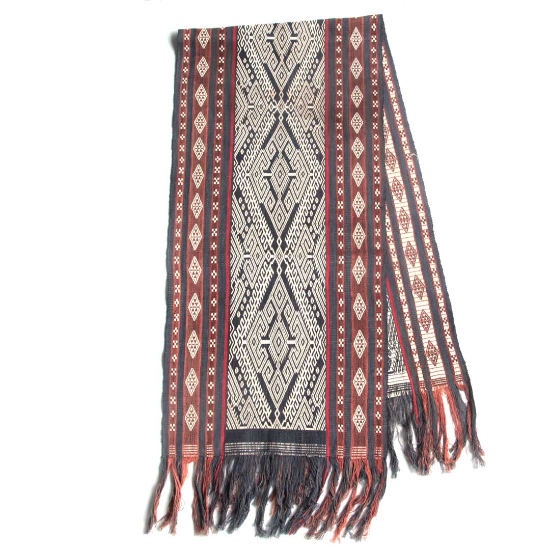 インドネシアの浮き織りpk0003拡大図