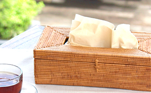 特選編みアタ製ティッシュケース・ハイグレード(z0361)