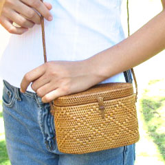 アタポシェット 小さい模様入りアタバッグショルダー z0192