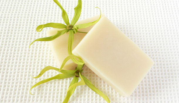 バリ島石鹸イランイランの香りの拡大画像