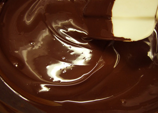 チョコレート作りの画像