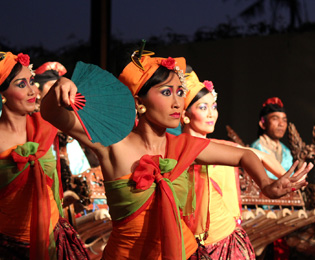 ヌガラ地方の伝統的な踊りの画像